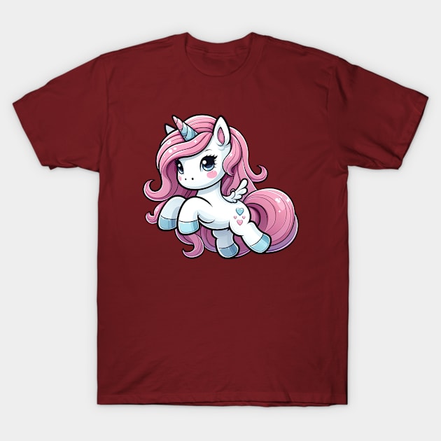 Unicorn S01 D87 T-Shirt by Houerd